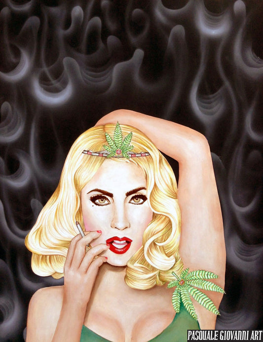 Original "The High Princess" by Pasquale Giovanni (Inspired by Lady Gaga)