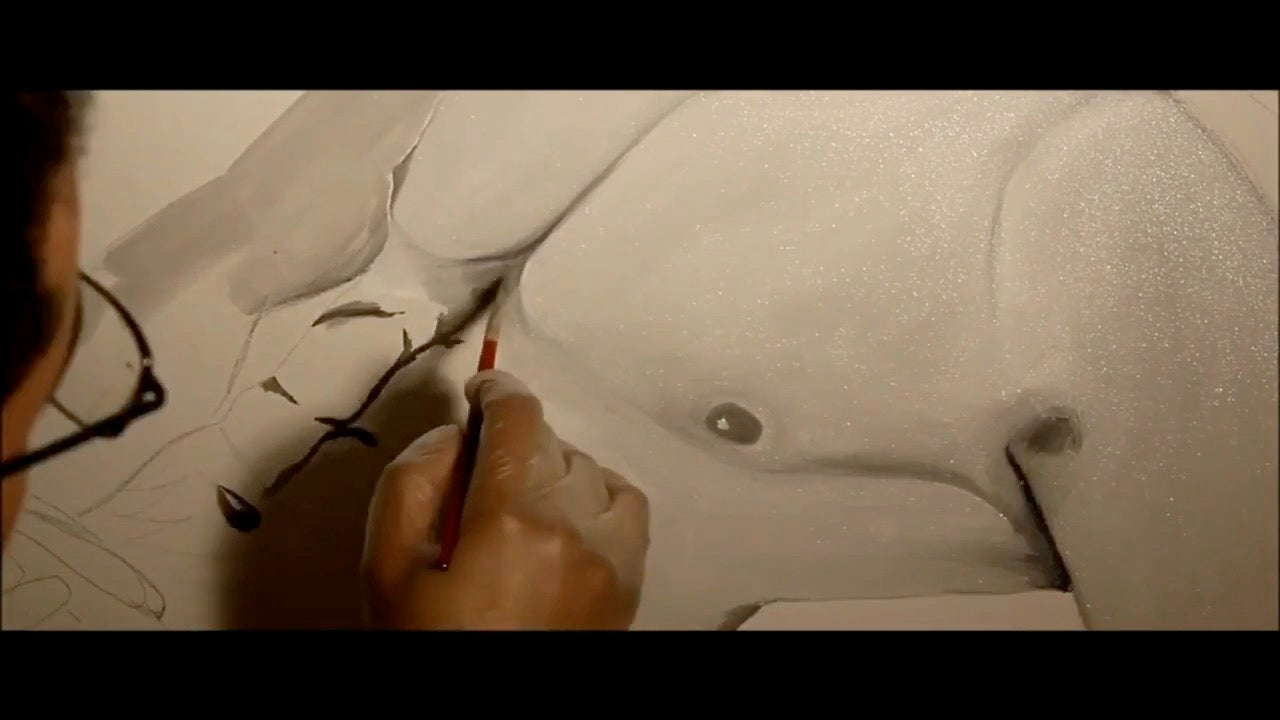 Original "One Hot Dawg" Painting by Pasquale Giovanni