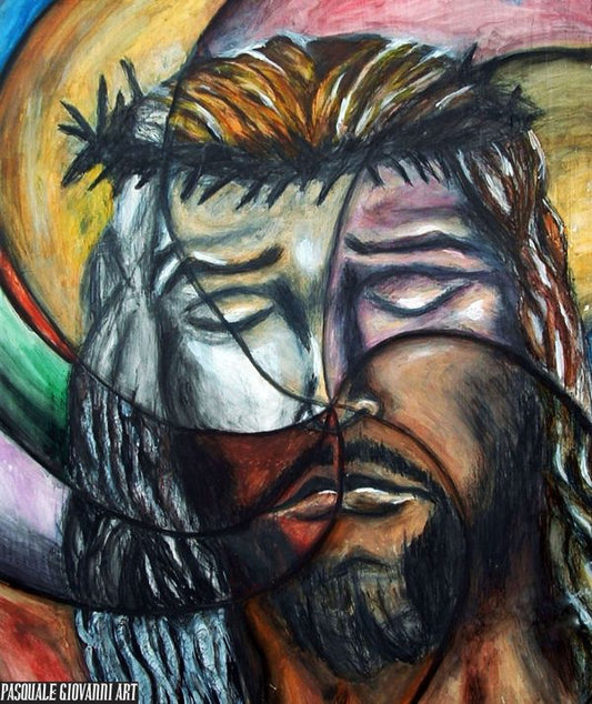 Original "What If God Was ALL of Us?" Canvas Print by Pasquale Giovanni